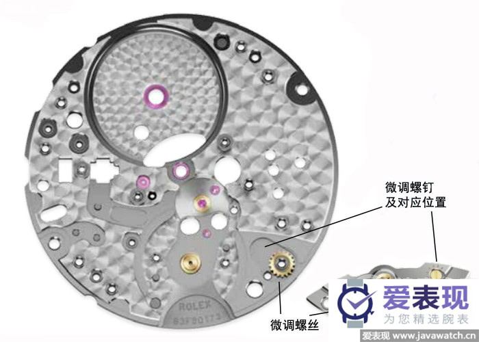 容易被忽略的勞力士擺輪間隙量微調(diào)系統(tǒng)