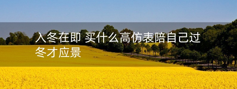 入冬在即 買(mǎi)什么高仿表陪自己過(guò)冬才應(yīng)景