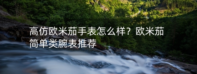 高仿歐米茄手表怎么樣？歐米茄簡單類腕表推薦