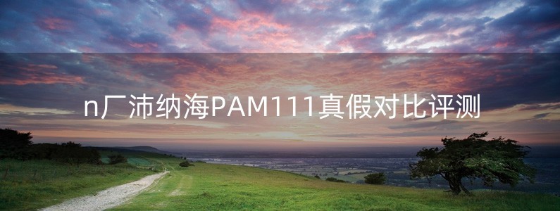 n廠沛納海PAM111真假對比評測