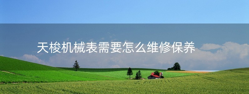 天梭機(jī)械表需要怎么維修保養(yǎng)