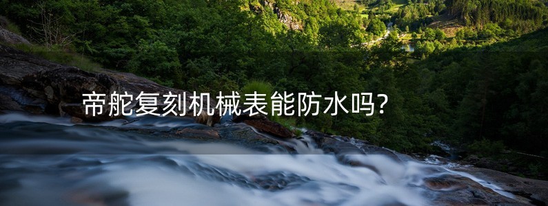 帝舵復刻機械表能防水嗎?