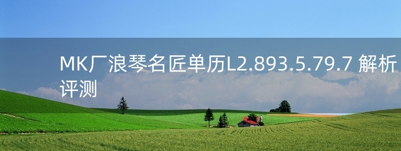 MK廠浪琴名匠單歷L2.893.5.79.7 解析評(píng)測(cè)