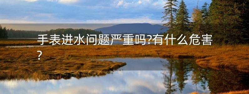  手表進(jìn)水問題嚴(yán)重嗎?有什么危害?