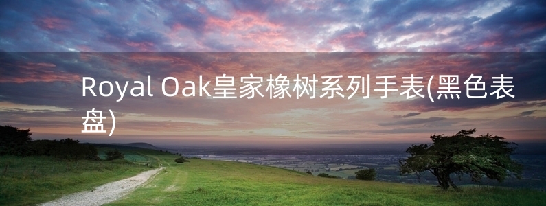 Royal Oak皇家橡樹系列手表(黑色表盤)