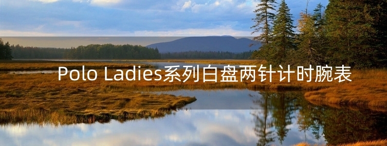 Polo Ladies系列白盤兩針計時腕表