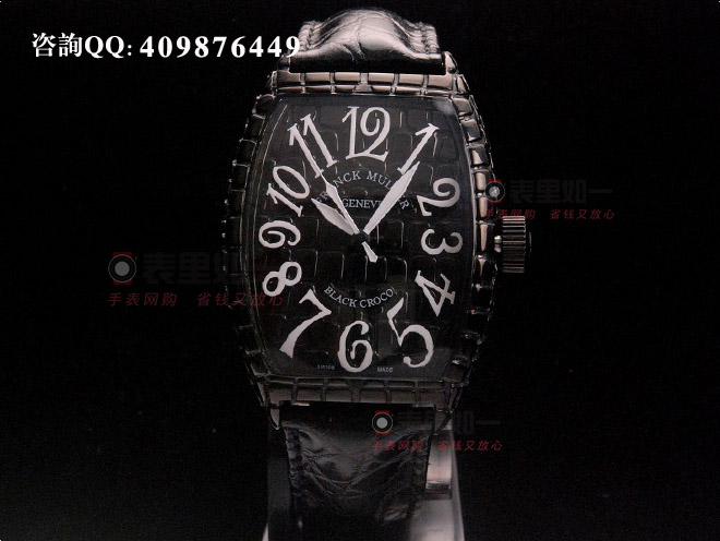 法蘭克穆勒Frank Muller BLACK CROCO系列自動(dòng)機(jī)械腕表8880 SC BLACK CROCO  40*55*17mm