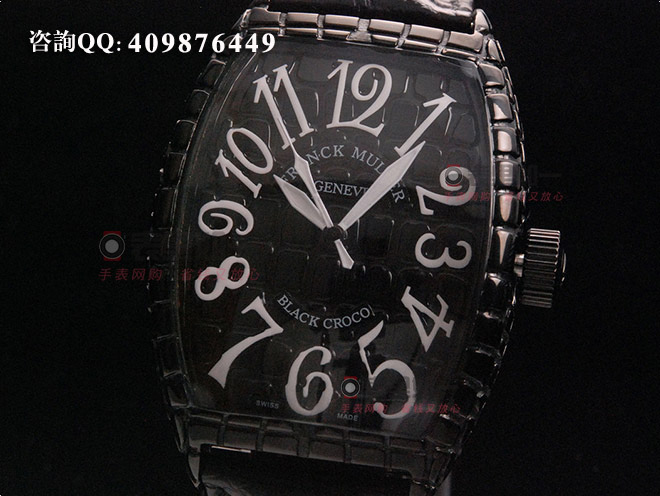 法蘭克穆勒Frank Muller BLACK CROCO系列自動(dòng)機(jī)械腕表8880 SC BLACK CROCO  40*55*17mm