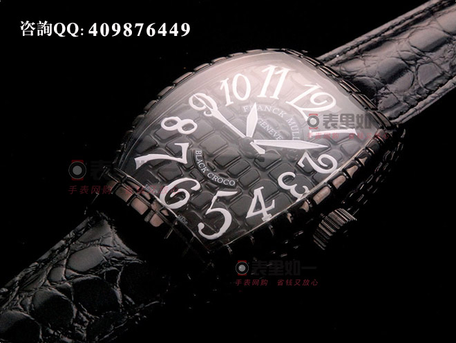 法蘭克穆勒Frank Muller BLACK CROCO系列自動(dòng)機(jī)械腕表8880 SC BLACK CROCO  40*55*17mm