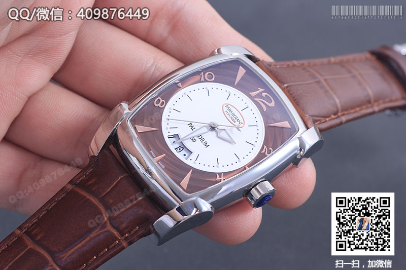 Parmigiani Fleurier帕瑪強(qiáng)尼LIMITED EDITIONS系列PF011128.01栗色盤(pán)機(jī)械腕表