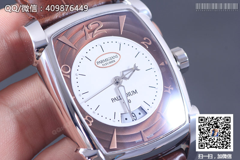 Parmigiani Fleurier帕瑪強(qiáng)尼LIMITED EDITIONS系列PF011128.01栗色盤(pán)機(jī)械腕表