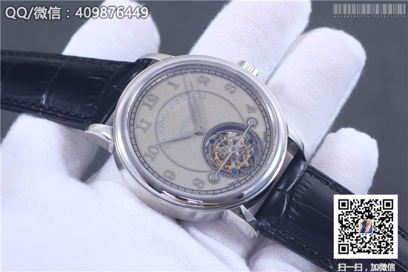 朗格A.Lange&Sohne 1815系列 銀灰色字面 精鋼表殼 陀飛輪手表