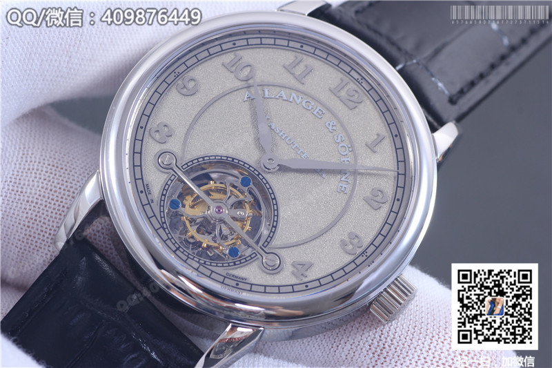 朗格A.Lange&Sohne 1815系列 銀灰色字面 精鋼表殼 陀飛輪手表