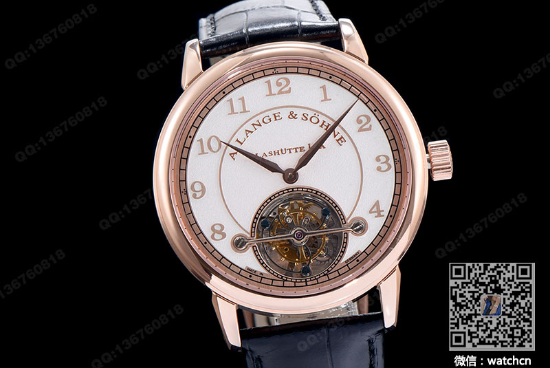 2016新款朗格陀飛輪A.Lange&Sohne 1815系列 玫瑰金表殼 白色字面