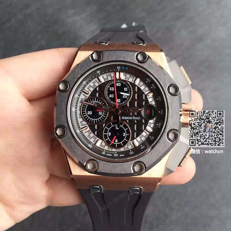 【一比一】愛(ài)彼ap Royal Oak Offshore 皇家橡樹(shù)離岸型 MICHAEL SCHUMACHER 舒馬赫限量版26568OM.OO.A004CA.01