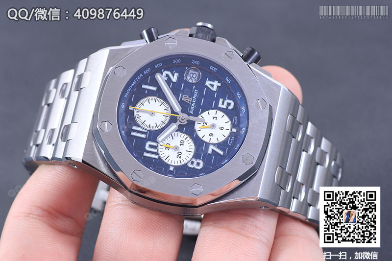 Audemars Piguet愛彼皇家橡樹離岸型系列26470ST.OO.A027CA.01石英計(jì)時(shí)腕表