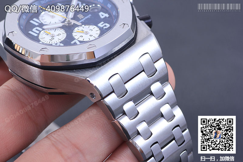 Audemars Piguet愛彼皇家橡樹離岸型系列26470ST.OO.A027CA.01石英計(jì)時(shí)腕表