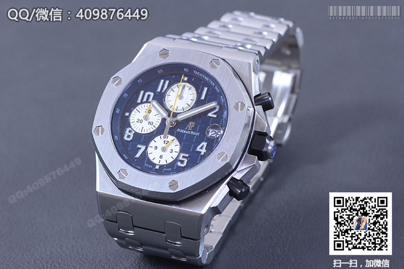 Audemars Piguet愛彼皇家橡樹離岸型系列26470ST.OO.A027CA.01石英計(jì)時(shí)腕表