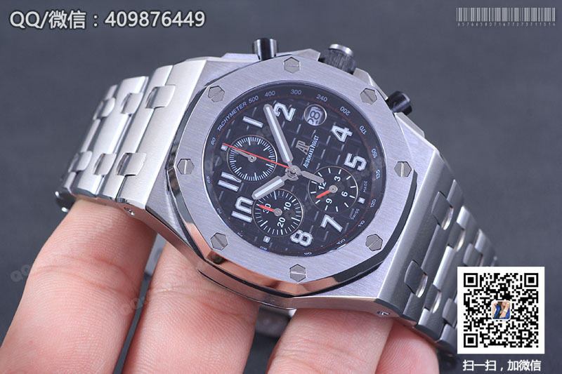 Audemars Piguet愛彼皇家橡樹離岸型系列26470ST.OO.A101CR.01石英計時腕表