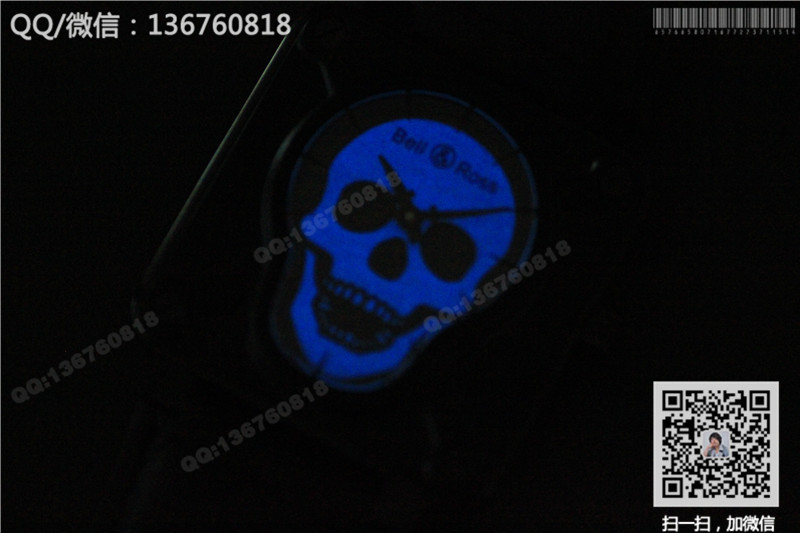柏萊士AVIATION系列自動(dòng)機(jī)械手表 骷髏頭