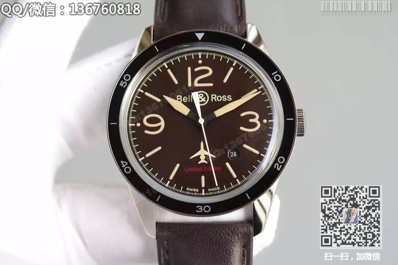 柏萊士Bell&Ross VINTAGE AUTOMATIC系列 自動(dòng)機(jī)械腕表