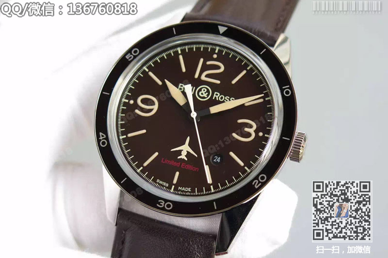 柏萊士Bell&Ross VINTAGE AUTOMATIC系列 自動(dòng)機(jī)械腕表