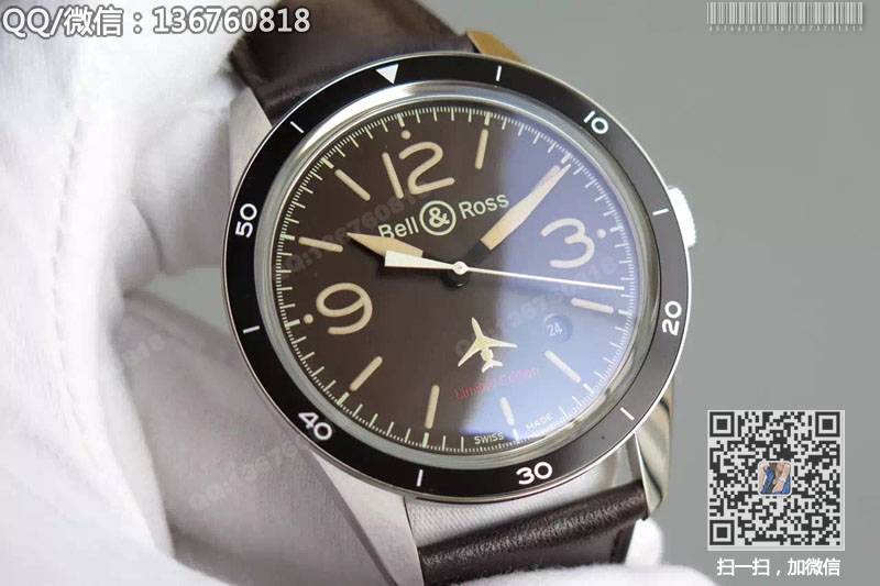 柏萊士Bell&Ross VINTAGE AUTOMATIC系列 自動(dòng)機(jī)械腕表