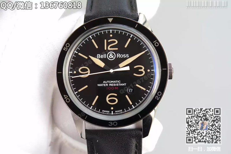 柏萊士Bell&Ross VINTAGE AUTOMATIC系列 自動機(jī)械腕表