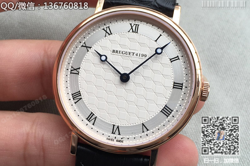 寶璣Breguet 經(jīng)典系列5967BA/11/9W6 自動機(jī)械腕表