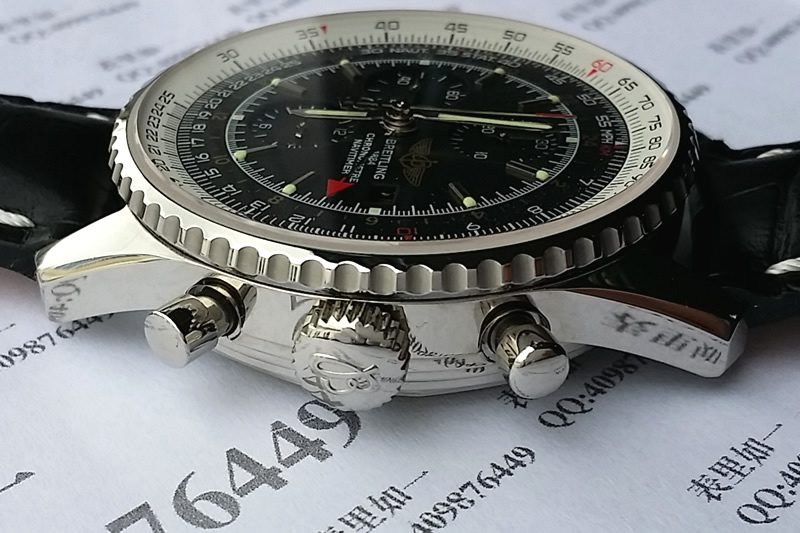 【1:1精品】百年靈Breitling Navitimer鋼魚系列 7750碼表計(jì)時(shí)男表 A242G71KBA