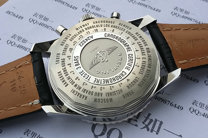 【1:1精品】百年靈Breitling Navitimer鋼魚系列 7750碼表計(jì)時(shí)男表 A242G71KBA