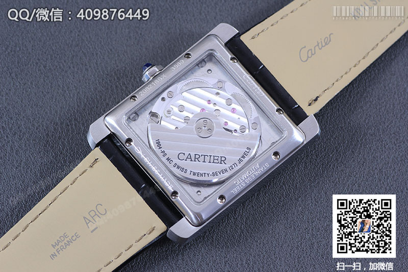 【BF出品】高仿卡地亞Cartier TANK MC坦克系列 W5330003 機(jī)械男表