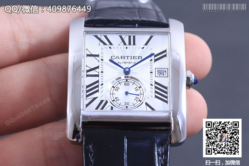 【BF出品】高仿卡地亞Cartier TANK MC坦克系列 W5330003 機(jī)械男表