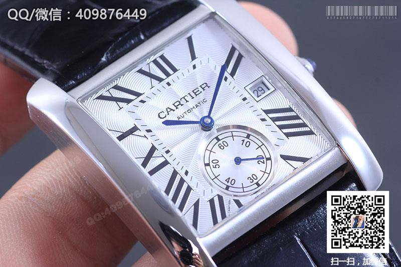 【BF出品】高仿卡地亞Cartier TANK MC坦克系列 W5330003 機(jī)械男表