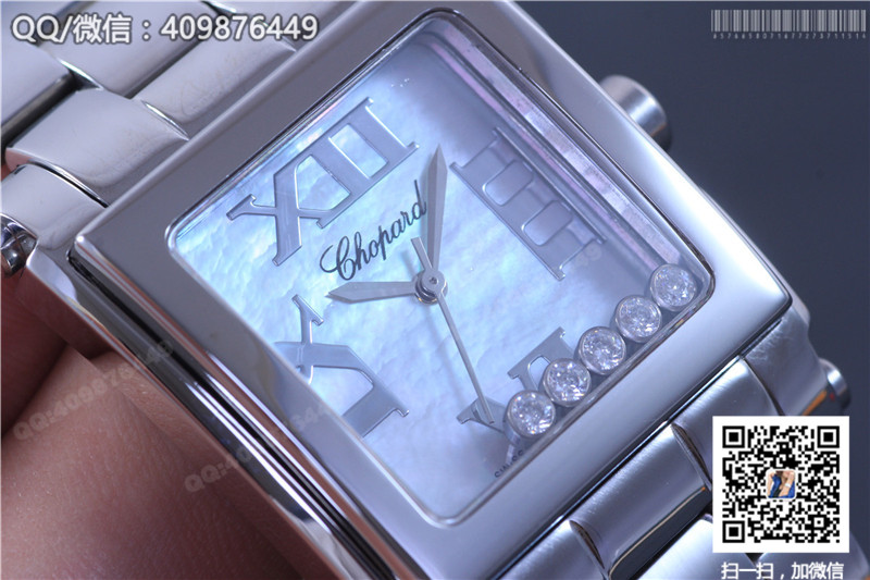 CHOPARD蕭邦HAPPY DIAMONDS系列278516-3002石英腕表