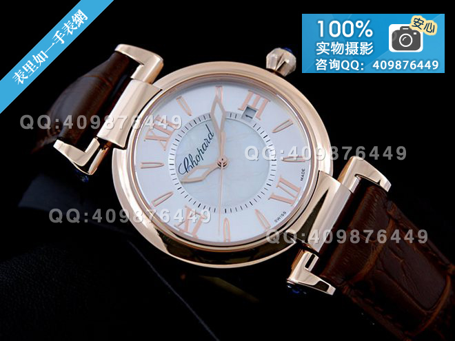 蕭邦CHOPARD女士時(shí)尚腕表【瑞士石英】【藍(lán)寶石鏡面】【玫瑰金】【夜光】【防水】