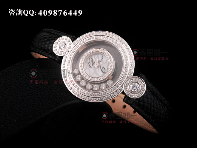 【1:1精品】蕭邦Chopard Happy Diamonds系列 鏡面走鉆 女士石英腕表209341-1001