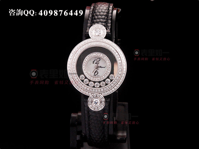 【1:1精品】蕭邦Chopard Happy Diamonds系列 鏡面走鉆 女士石英腕表209341-1001