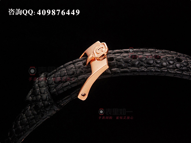  【1:1精品】蕭邦Chopard Happy Diamonds系列 鏡面走鉆 玫瑰金女士石英腕表