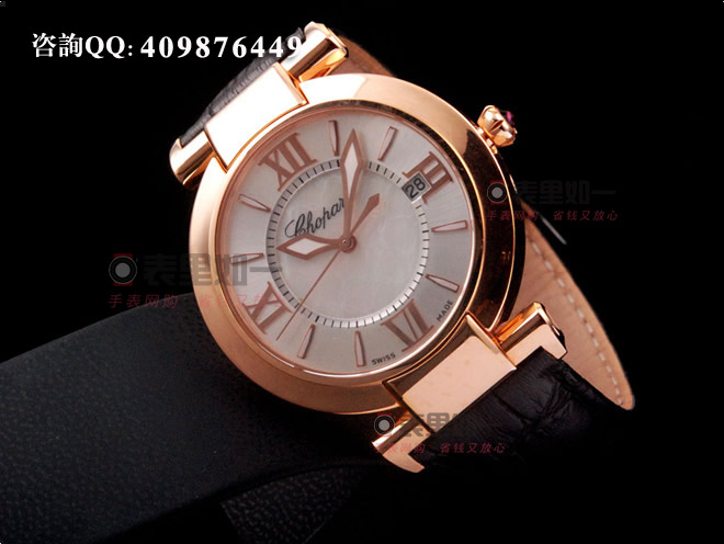 【NOOB完美版】蕭邦Chopard Imperiale系列18K玫瑰金自動機械女士腕表384241-5001