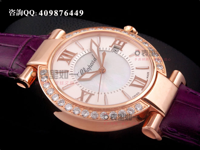 【NOOB完美版】蕭邦Chopard Imperiale系列18K玫瑰金自動(dòng)機(jī)械女士腕表384221-5002