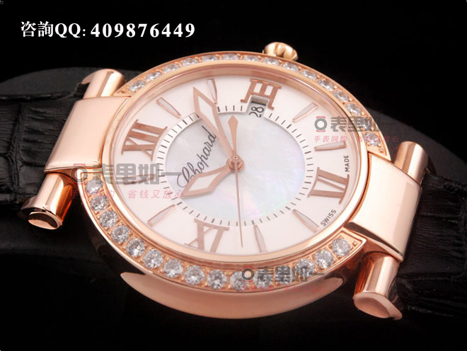 【NOOB完美版】蕭邦Chopard Imperiale系列18K玫瑰金自動(dòng)機(jī)械女士腕表384221-5002