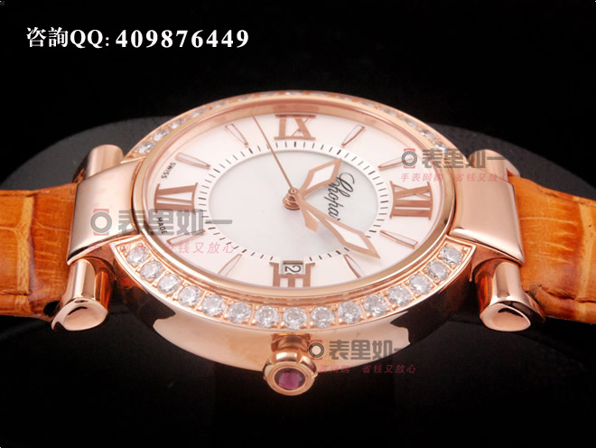 【NOOB完美版】蕭邦Chopard Imperiale系列18K玫瑰金自動(dòng)機(jī)械女士腕表384221-5002