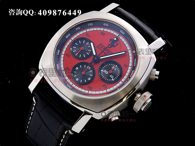 法拉利Ferrari Granturismo Chronograph FER00011 7750碼表計(jì)時(shí)賽車(chē)腕表