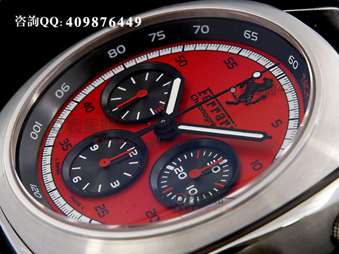 法拉利Ferrari Granturismo Chronograph FER00011 7750碼表計(jì)時(shí)賽車(chē)腕表