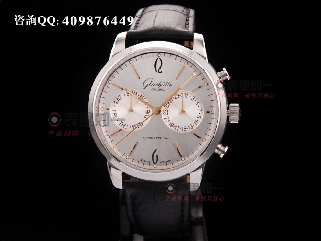 格拉蘇蒂Glashutte Origina Senator Sixties Chronograph六十年代計(jì)時(shí)腕表系列 39-34-03-22-04