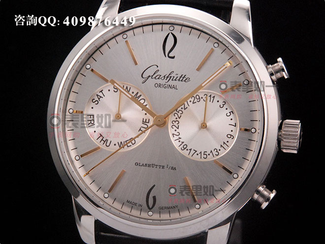 格拉蘇蒂Glashutte Origina Senator Sixties Chronograph六十年代計(jì)時(shí)腕表系列 39-34-03-22-04