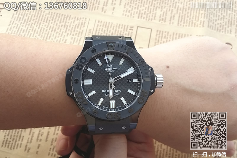 【1:1精品】宇舶|恒寶Hublot Big Bang大爆炸系列 自動(dòng)機(jī)械腕表322.CM.1770.RX