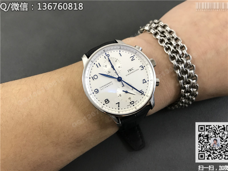 【ZF廠精品】高仿萬國IWC葡萄牙系列 IW371446航海家自動機(jī)械7750計時腕表