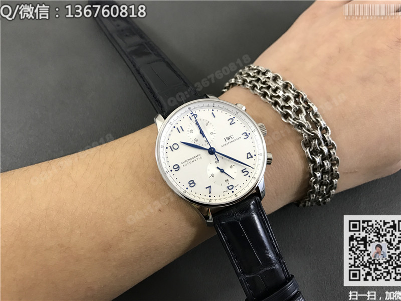 【ZF廠精品】高仿萬國IWC葡萄牙系列 IW371446航海家自動機(jī)械7750計時腕表